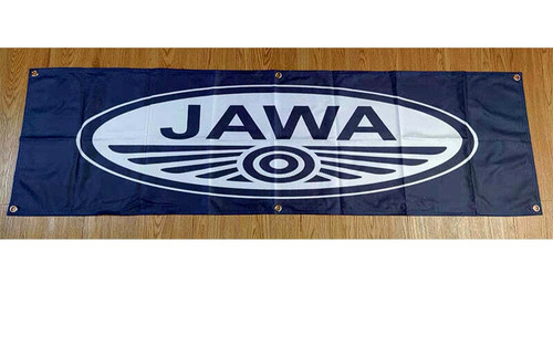 Jawa banner 5x5ft garage - 1.5x5ft,