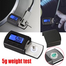 Stylus Force Scale Portable Turntable Digital LCD Professional Pressure Gauge 5g