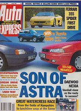 Auto Express Car Magazine No 345 (12 to 18 May 1995) Ferrari F355 Spider