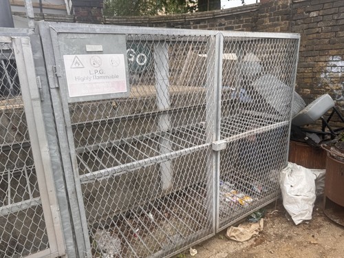 Heavy duty metal storage - metal, gas