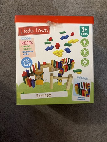 Domino run toppling little - domino,