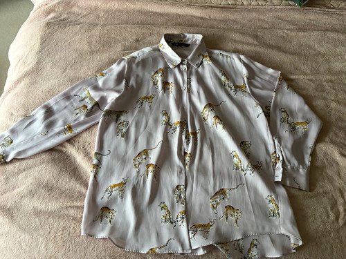 Zara women lilac animal - zara,