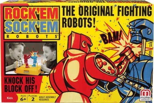 Rock sock robots game - rock, em