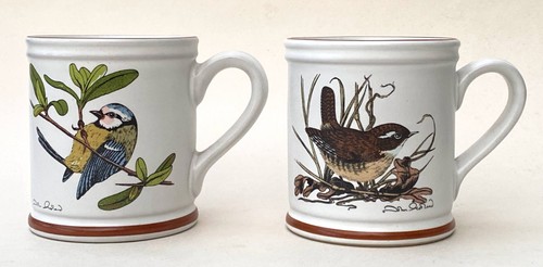 Set vintage denby birds - vintage,