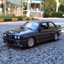 1:24 BMW M3 E30 Alloy Diecast Car Model with Sound & Light - Kids Toy Gift