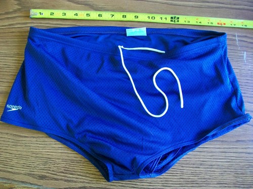 Speedo brand mens - blue, mesh
