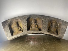 Large Vintage 3 Buddhas