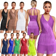 Women Latin Samba Dance Dress