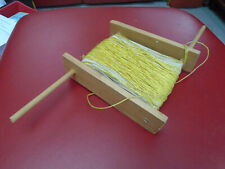 Wooden Hand Fishing Spool with long line see other fishing items we are listing