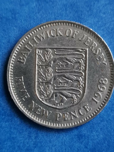 Bailiwick jersey 1968 - jersey, 10p