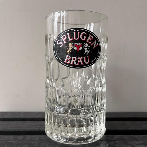 Vintage splügen bräu half - splügen,