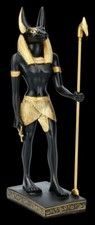 Anubis Figure with Staff -
