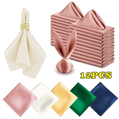 12x colour napkins - colour,