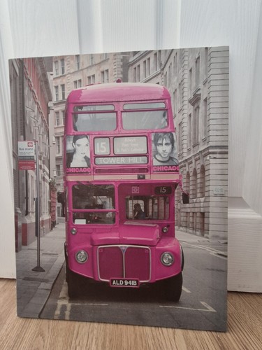 London bus contemporary - bus, canvas