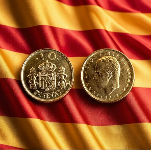 Spain pesetas juan carlos - pesetas,