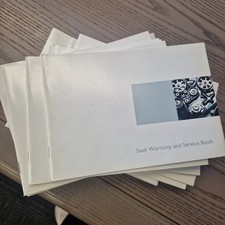 Saab service book
