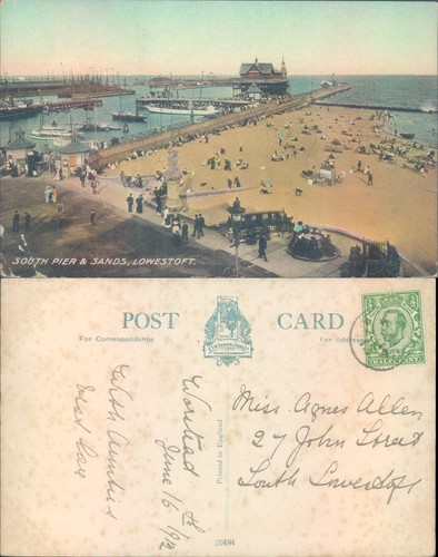 South pier and sands lowestoft - and,