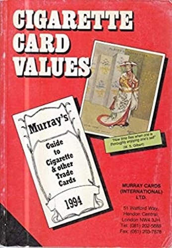 Cigarette card values guide - card,