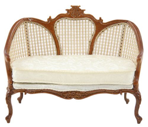 Dolls house walnut - dolls,