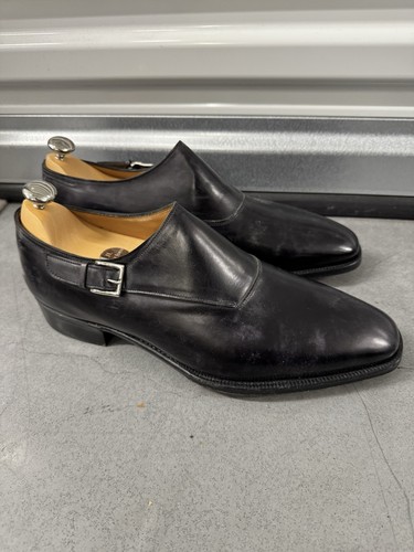 John lobb leather monk - lobb, strap
