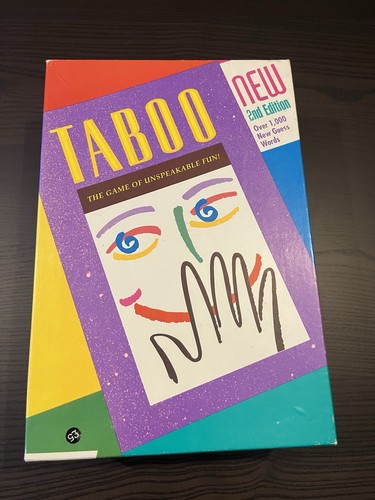 Vintage 1994 taboo 2nd edition - 2nd,