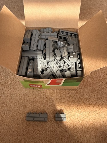 Lego bricks dark grey - bricks,