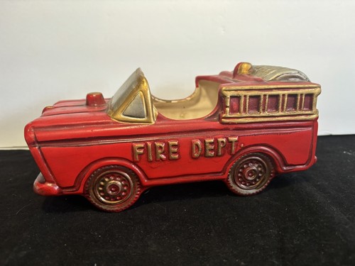 Vintage fire dept red - fire, dept.