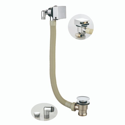 Scudo square bath filler waste - scudo,