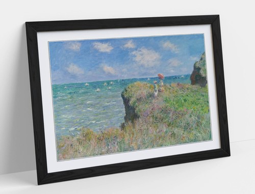 Claude monet cliff walk - cliff,