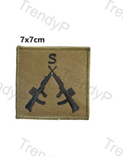 Crossed rifle british army - crossed,