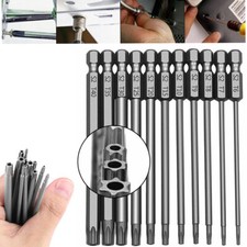 11x Long Reach Torx Star Hex
