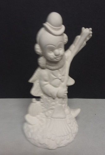 Ceramic bisque chimney sweep - ceramic,