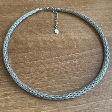 Braided rigid choker vintage - rigid,