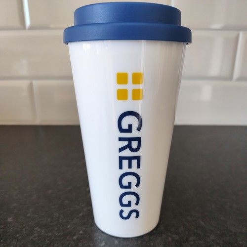 Greggs reusable travel mug - greggs,