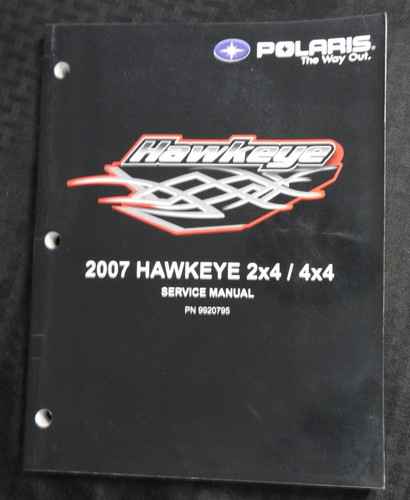 2007 polaris hawkeye 2x4 4x4 - 2x4,