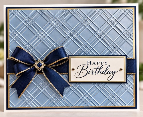 Spellbinders embossing - 3d,