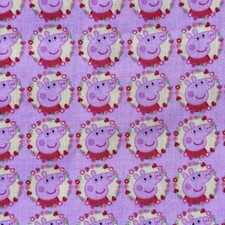Peppa Pig Character Fabric Fat
