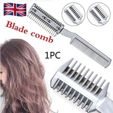 1x Pro Barber Hair Razor Comb