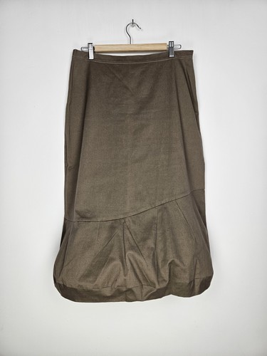 Lilith khaki cocoon midi - -,