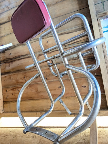Lambretta rear rack carrier - s2,