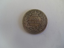 1866 One Shilling Queen