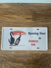 Tin Sign Opening Time Is