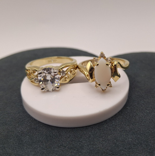 Seta dress rings gold tone - rings,