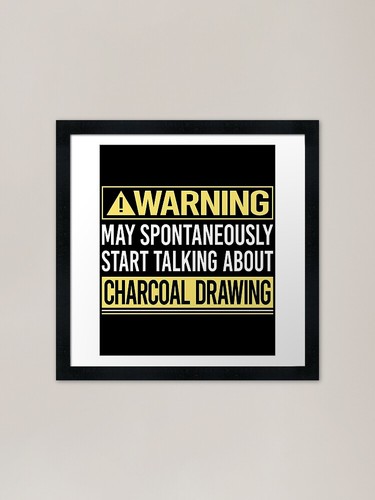 Warning about charcoal drawing - about,