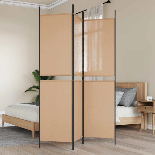 Panel room divider beige 150 - room,