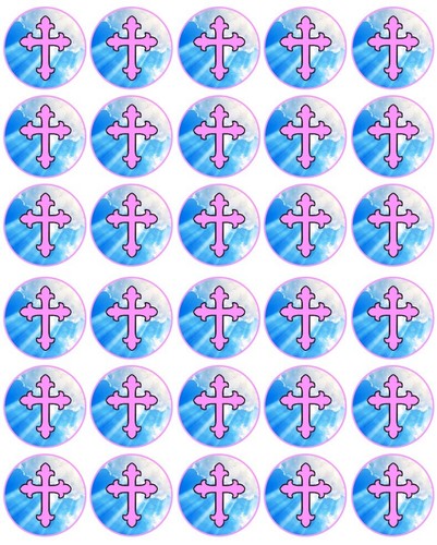 Pink communion baptism - communion,
