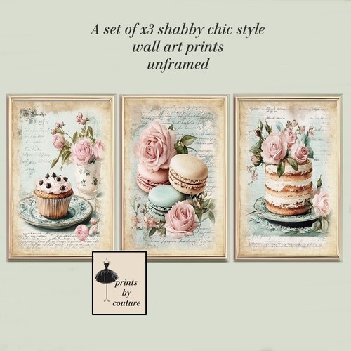 Kitchen wall art - wall, cakes