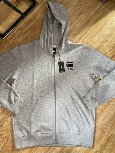 Star new mens grey zip - xl,