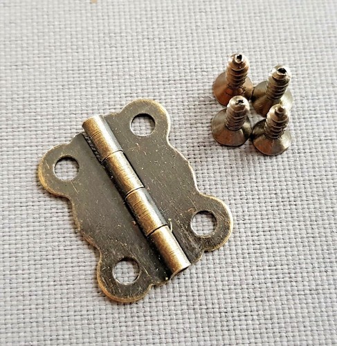 10x bronze decorative hinges - decorative,