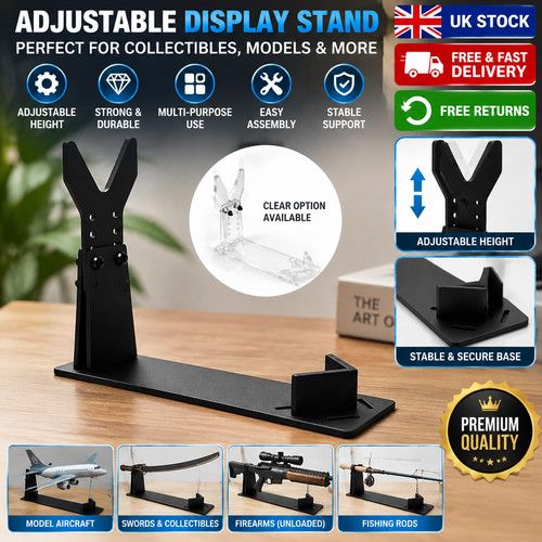 Acrylic gun display stand - display,